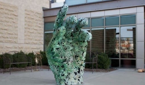 CUSTOM COPPER PATINA FOR SCULPTURE.