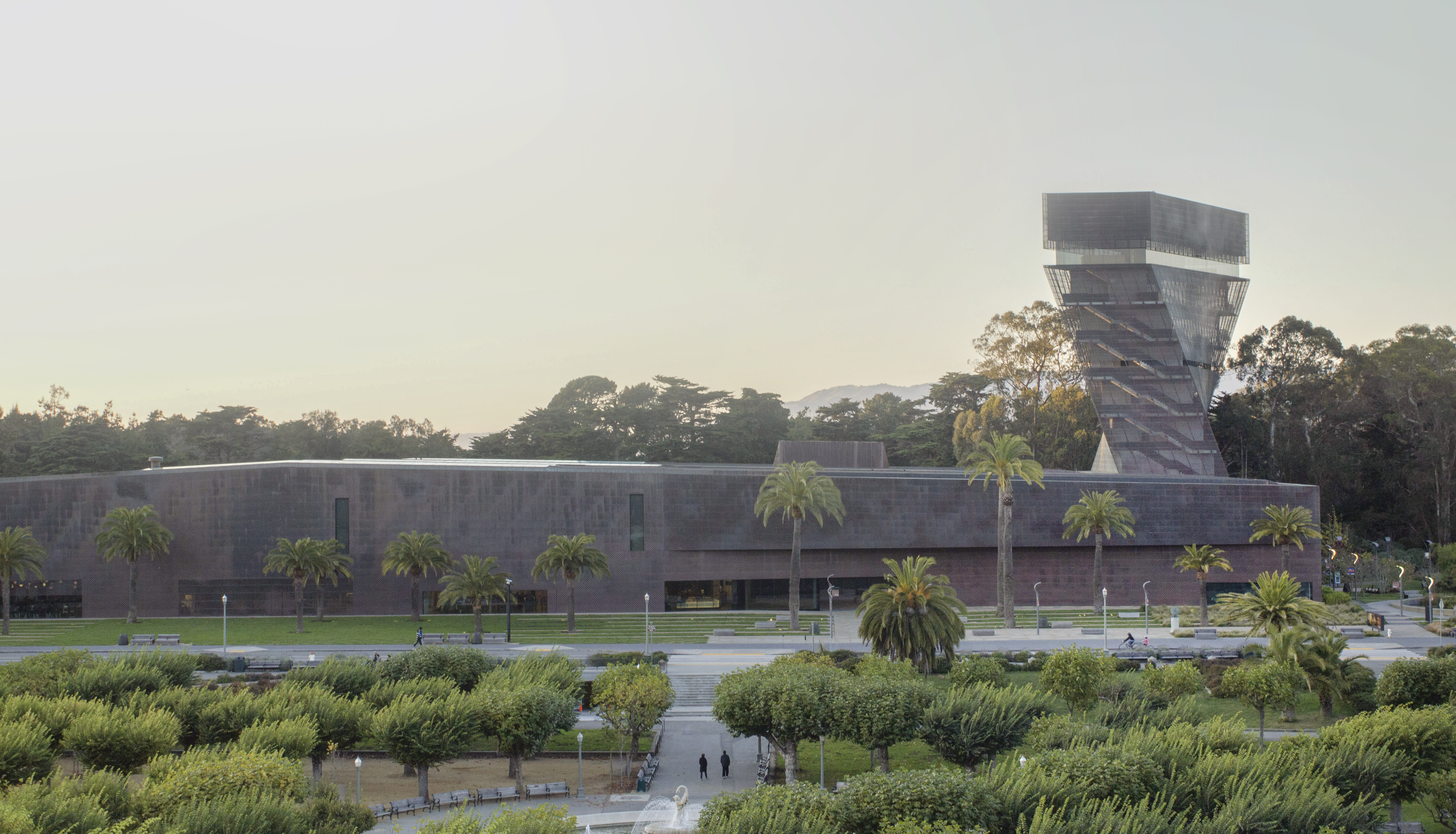San Francisco's de Young Museum in California.