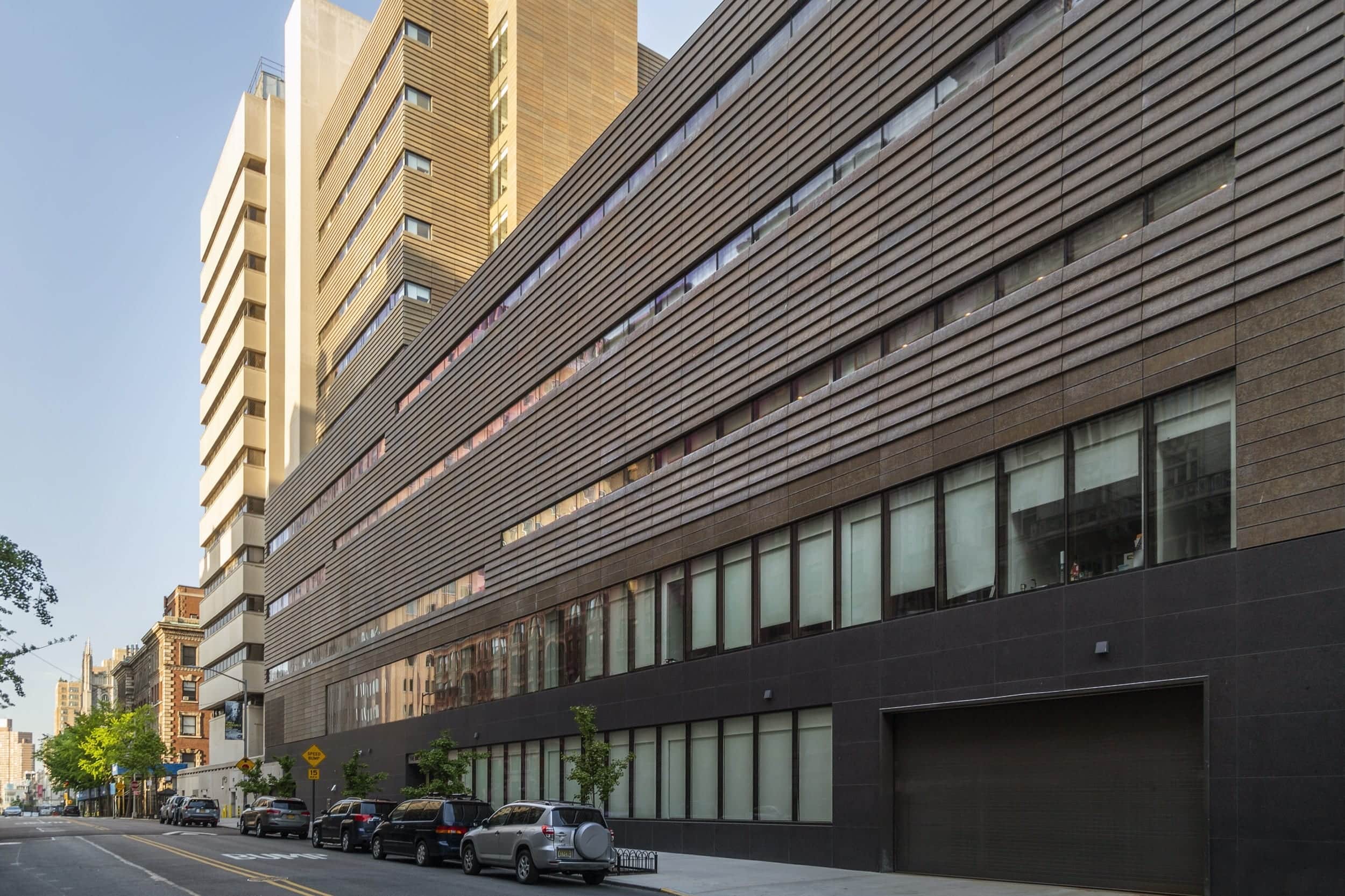 Facade for 178 North Eleventh with antique copper patina in Brooklyn, New York.