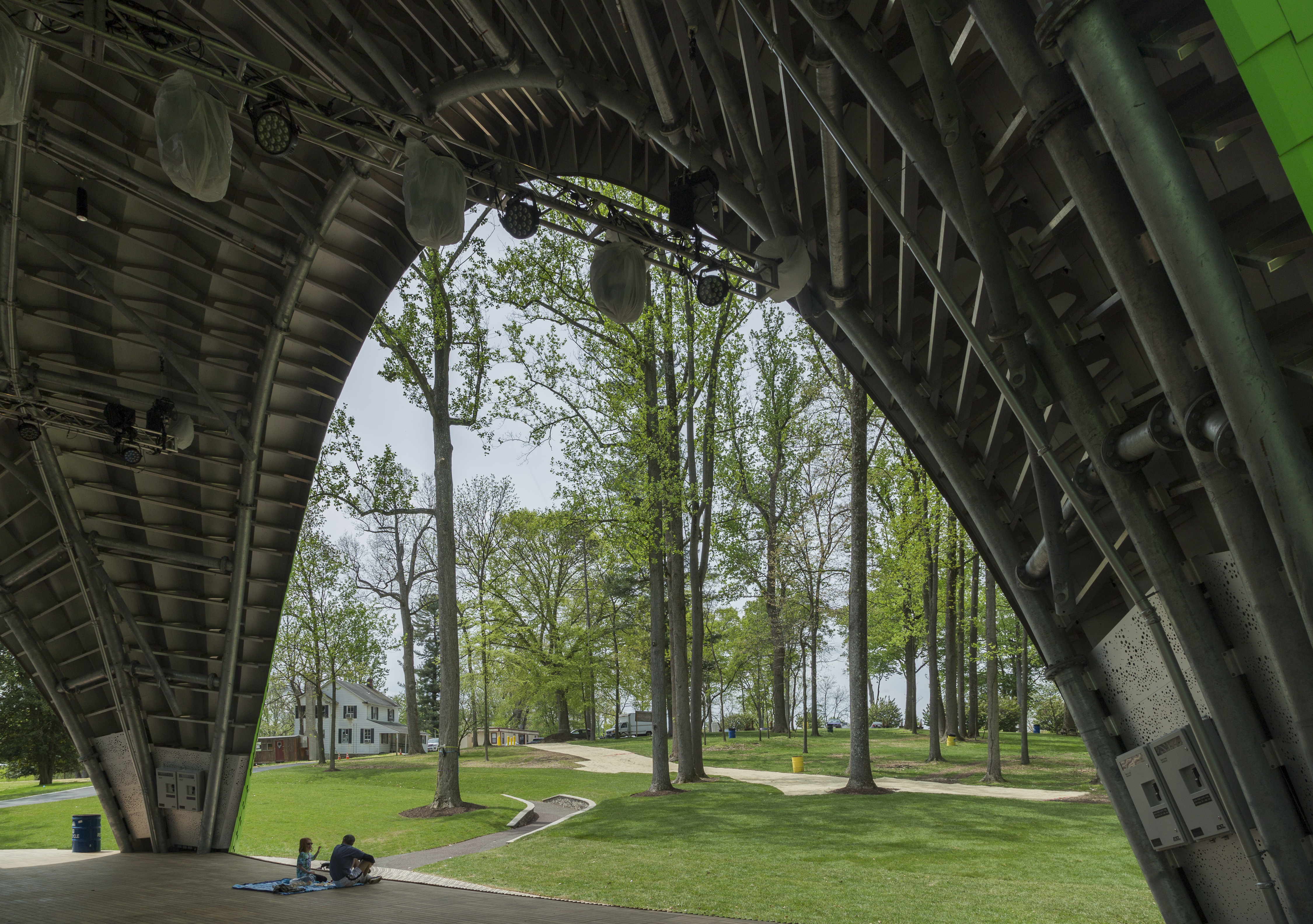 Stage of The Chrysalis in Columbia, Maryland.