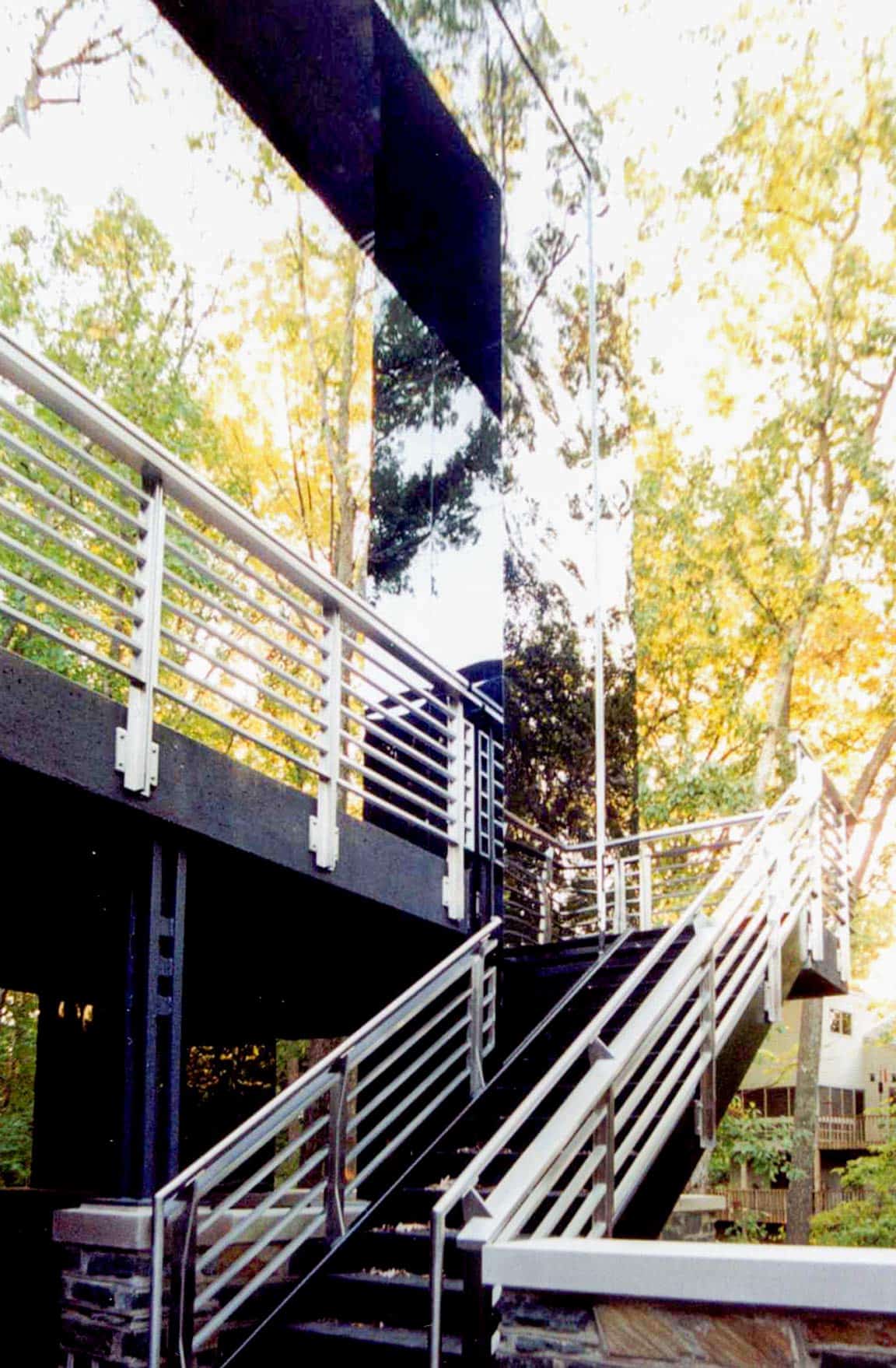 Details of the Handrails for Gaines Residence