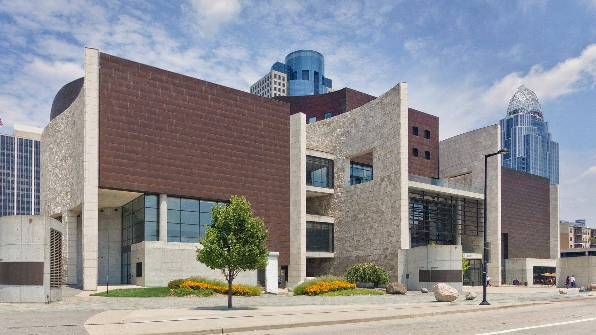 Photograph of the National Underground Railroad Freedom Center.