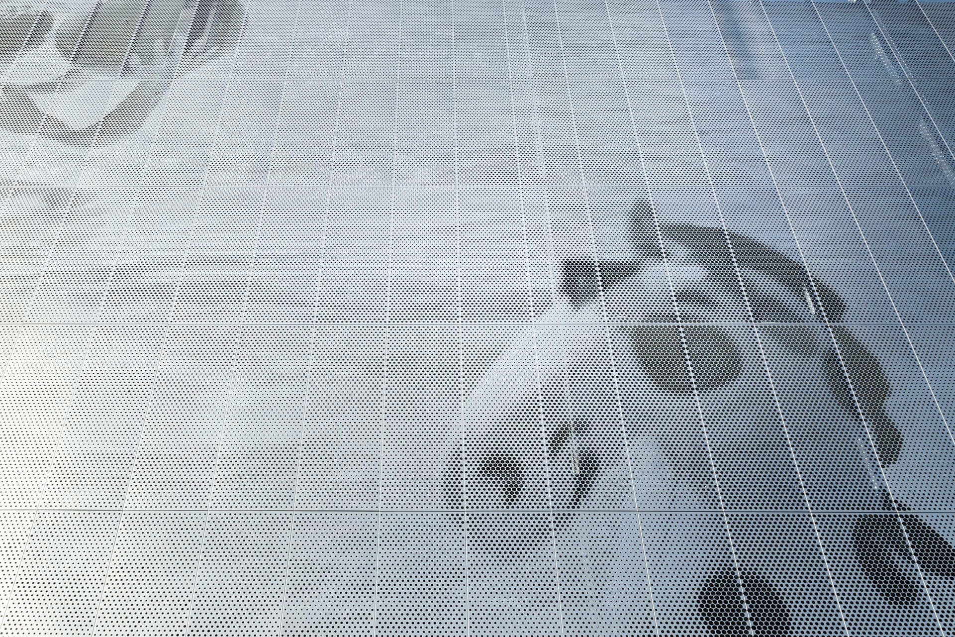 Facade for Miami Design District City View Garage.