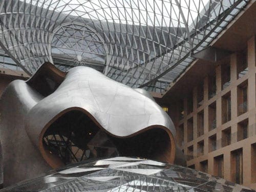 Second version of the sculpture made for the DZ Bank building in Berlin