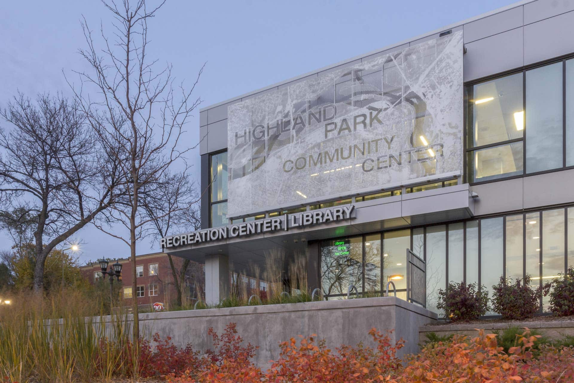 Highland Park Community Center in St. Paul, Minnesota.