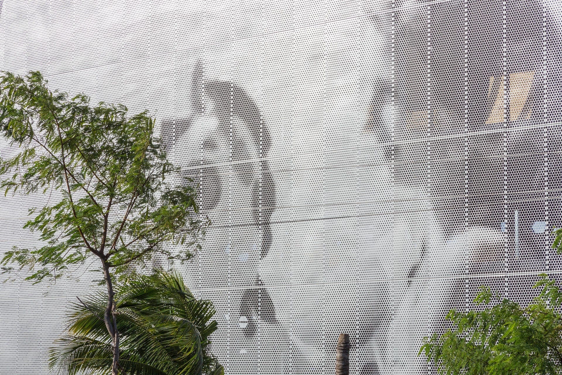 Facade for Miami Design District City View Garage.