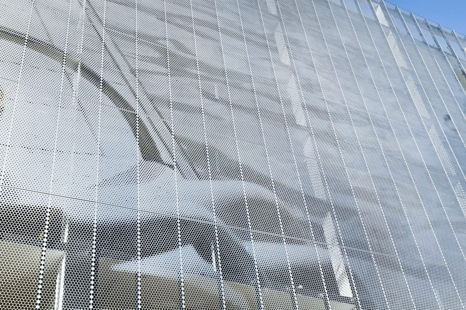 Facade for Miami Design District City View Garage.