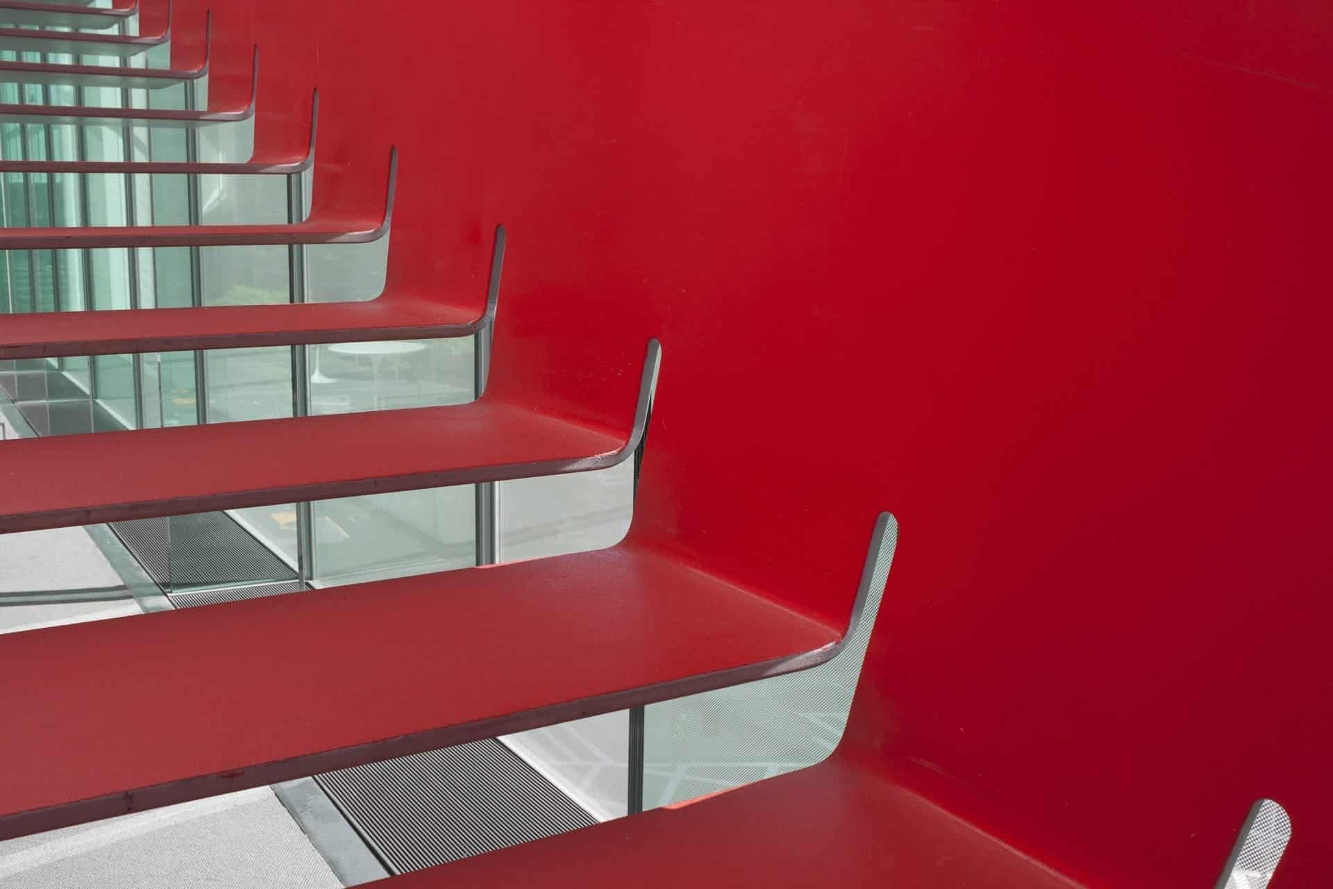 Juilliard Staircase designed by Diller Scofidio + Renfro.
