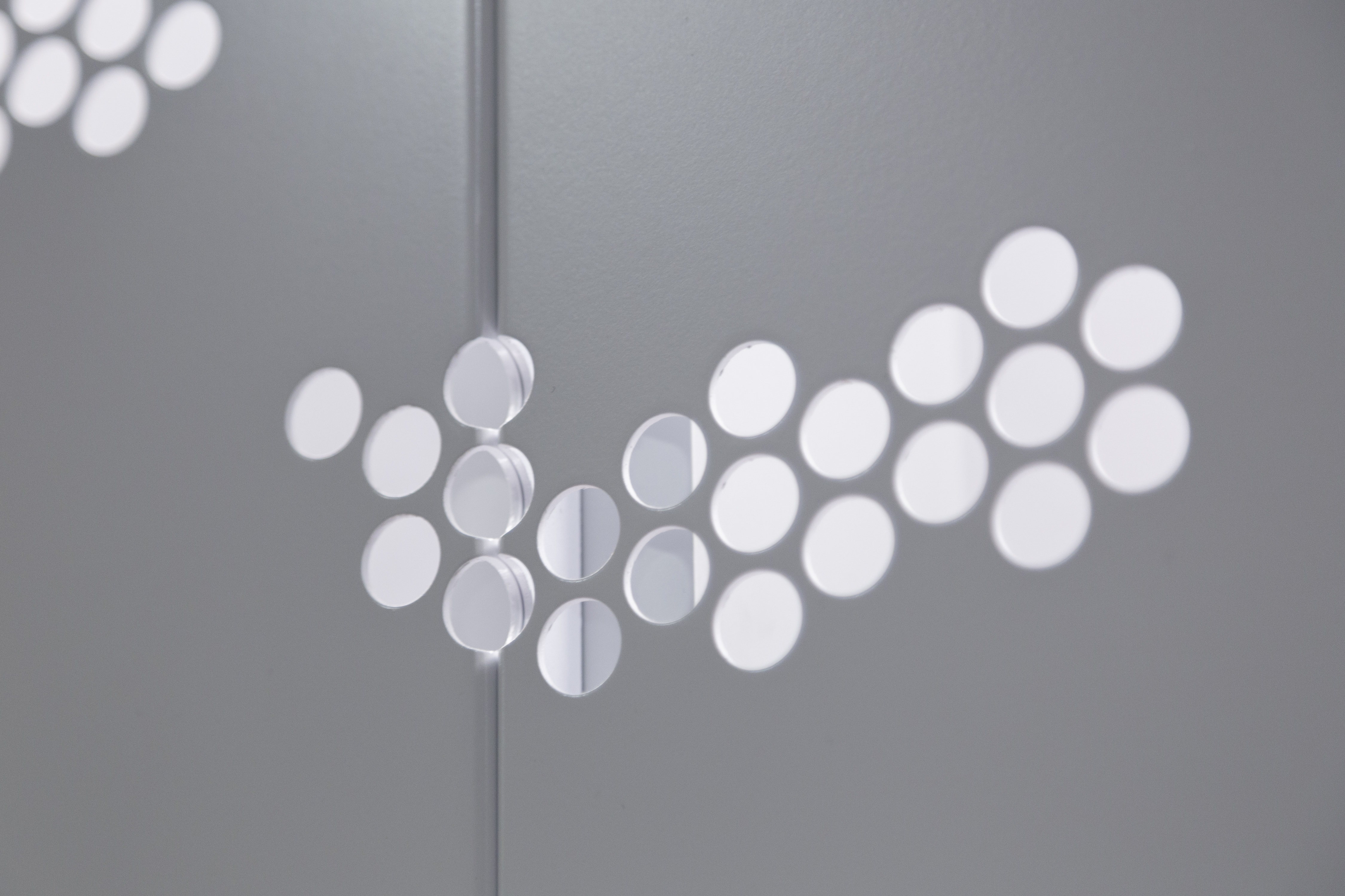 Detail of the Cross-Seam Perforation used to achieve reduced infills and eliminate the