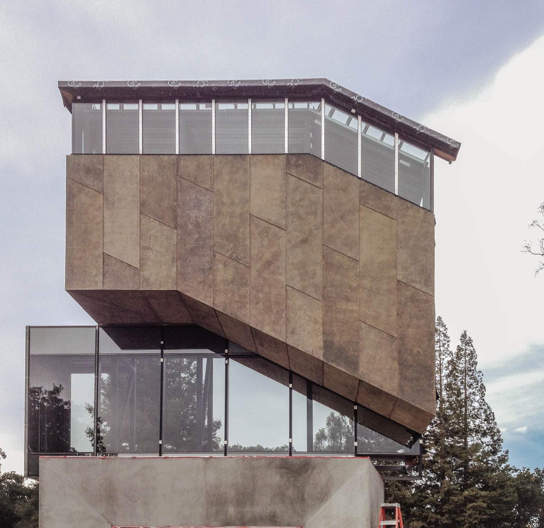 The McMurtry mockup was installed on-site in Stanford, California.