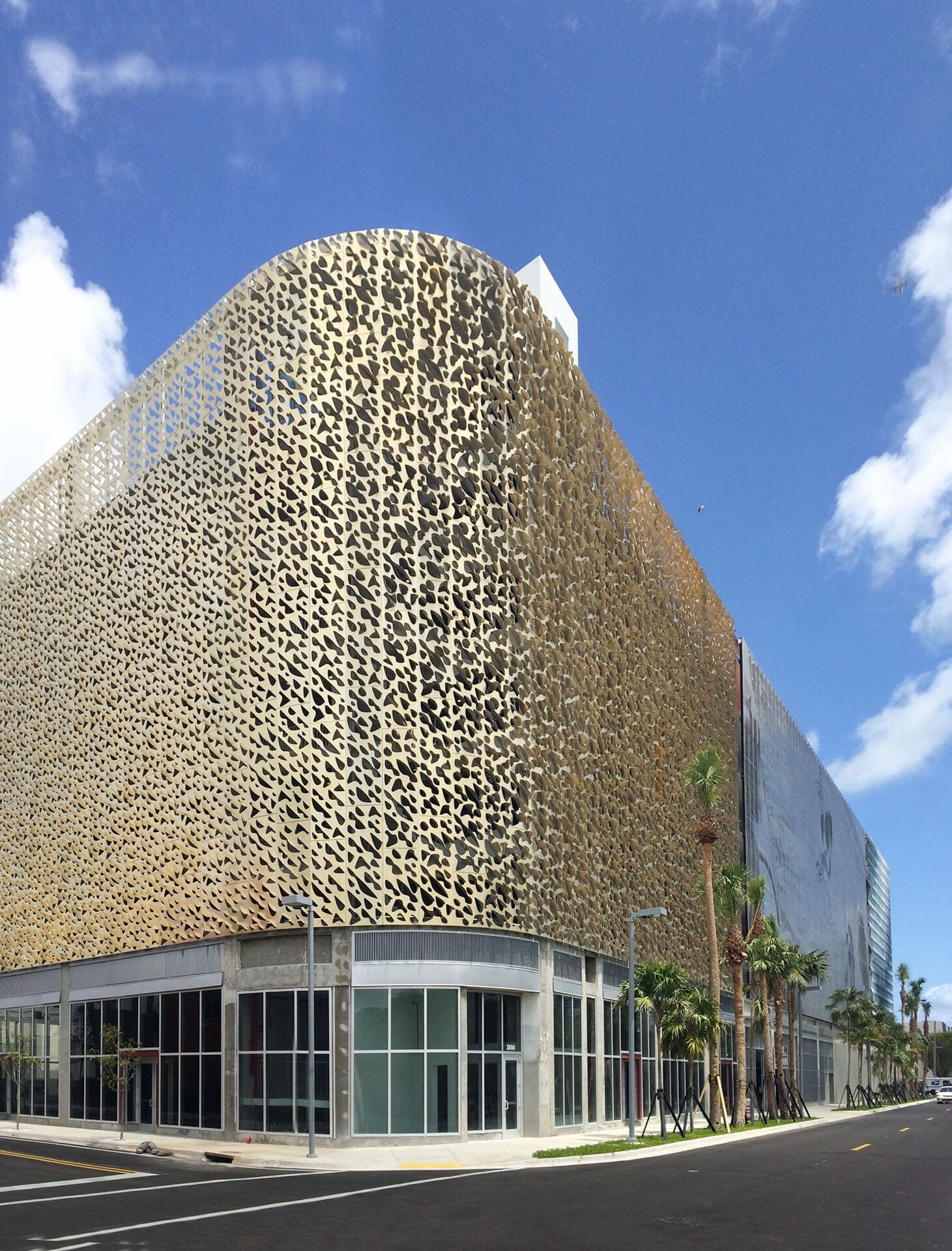 Leong Leong facade for the Miami City View Garage.