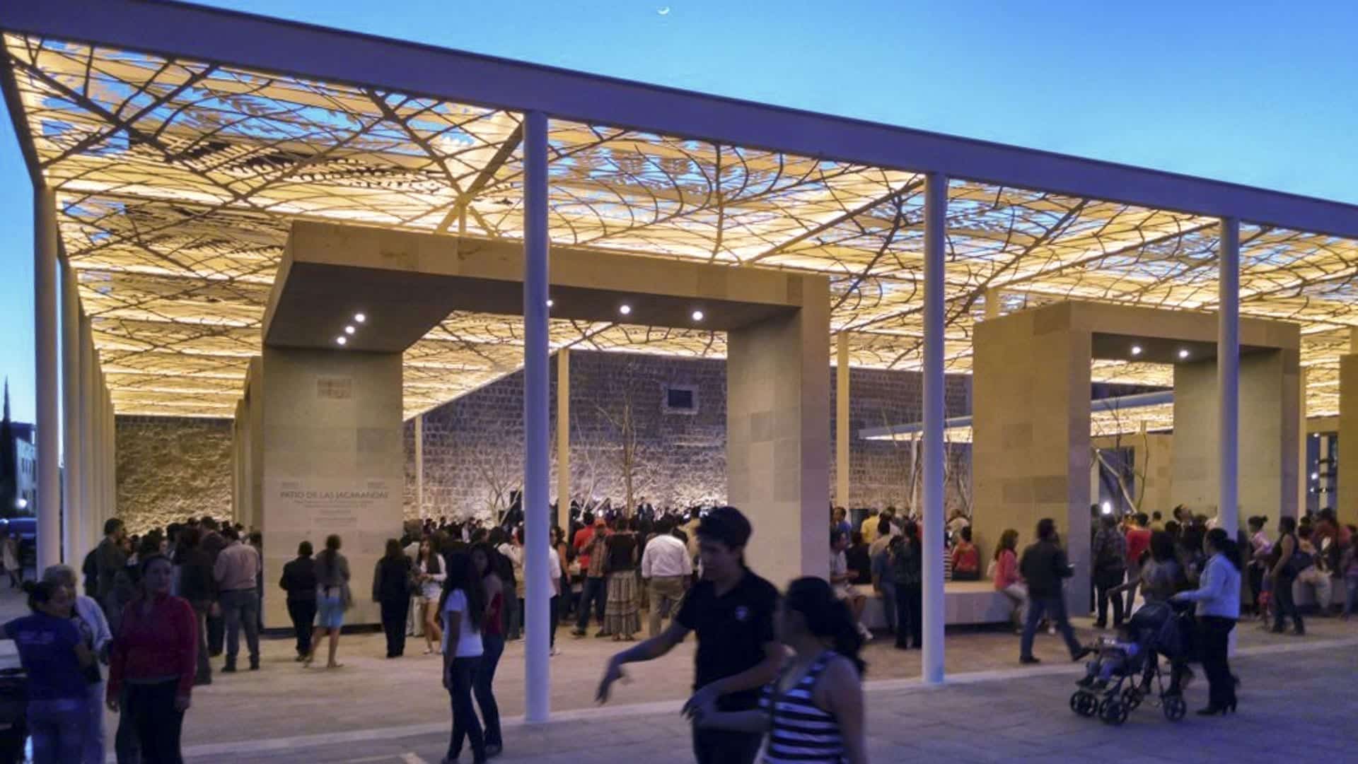 Opening gala event for the Patio de las Jacarandas in Aguascalientes, Mexico.