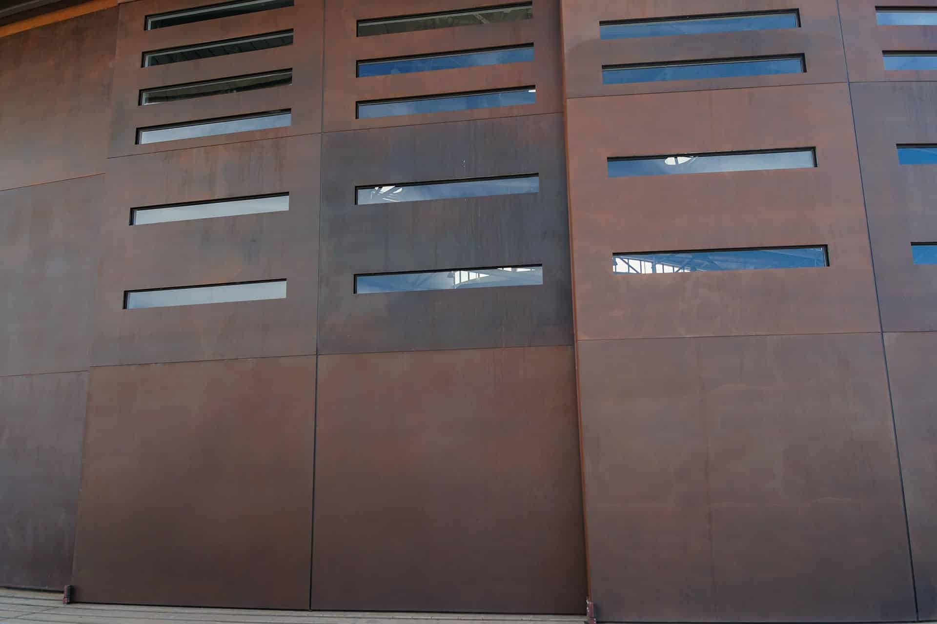 Detail of the Spaceport gates.