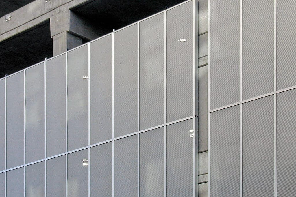 Standard Parking Garage During Construction.