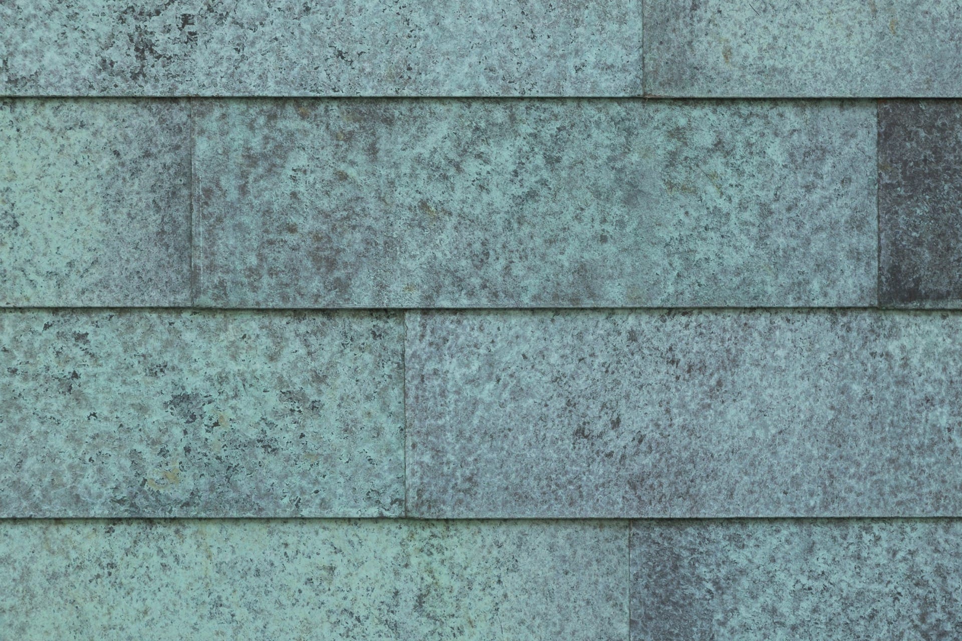 Detail of the Star Blue™ copper panels at SUNY New Paltz Student Union Building