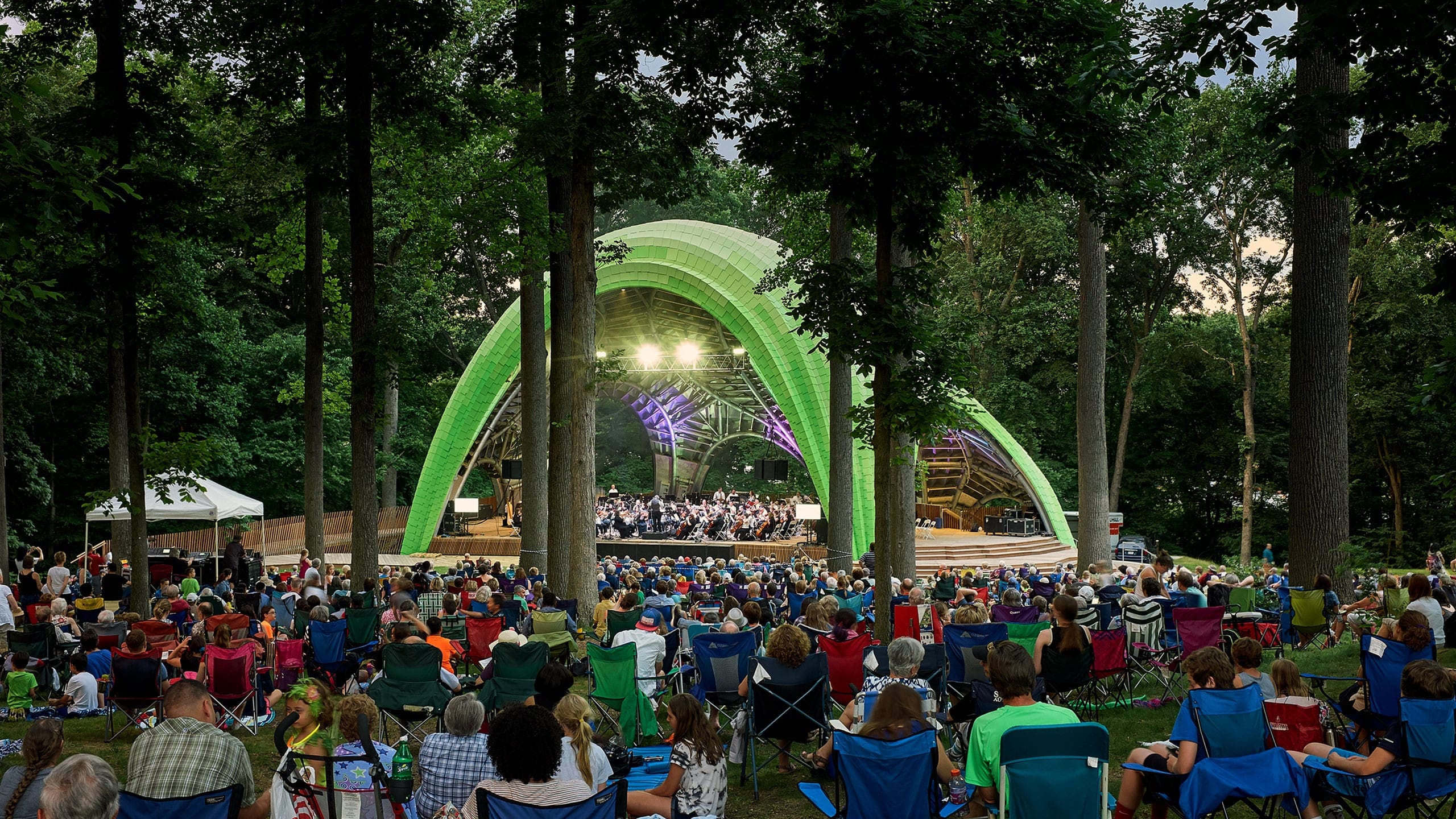 The Chrysalis at Merriweather Post Pavilion.