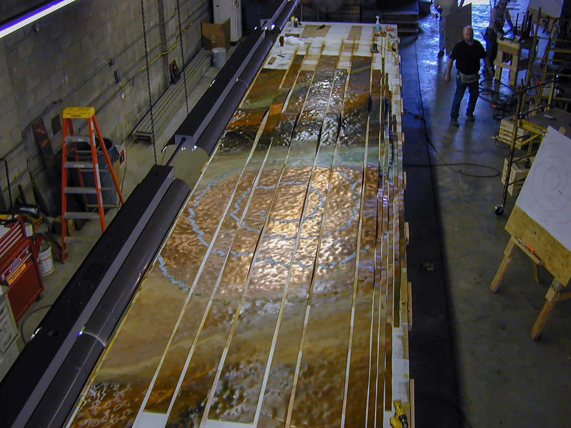 Fabrication at Zahner HQ for the National Museum of the American Indian in Washington D.C.
