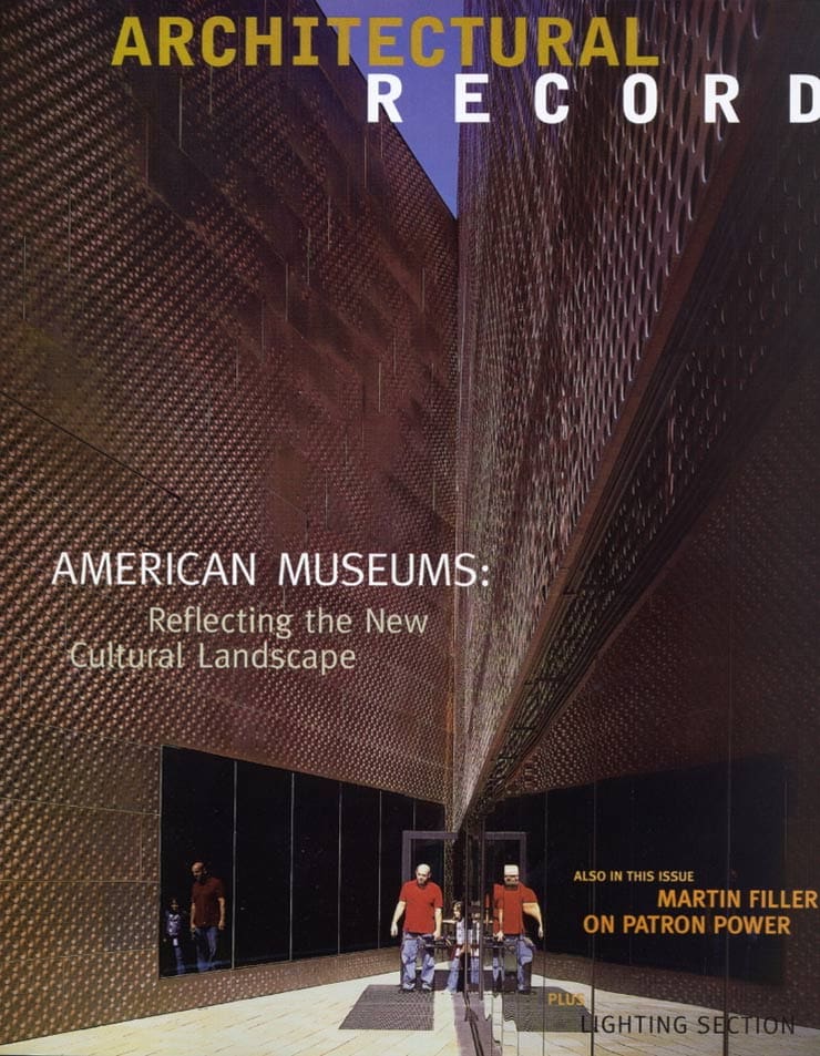 November 2005 cover issue for ArchRecord.
