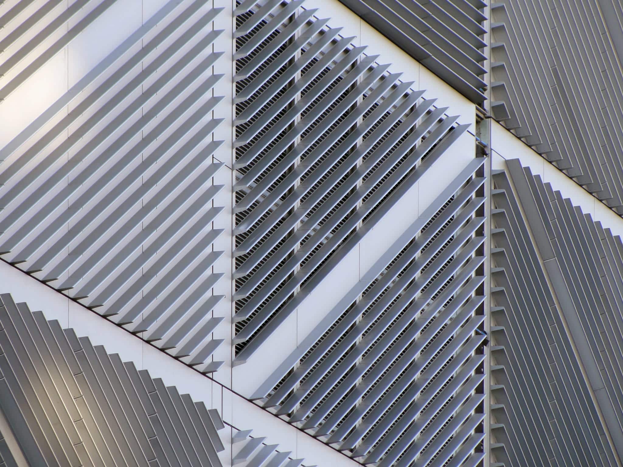 Detail of the Columbia University Northwest Corner Building facade.