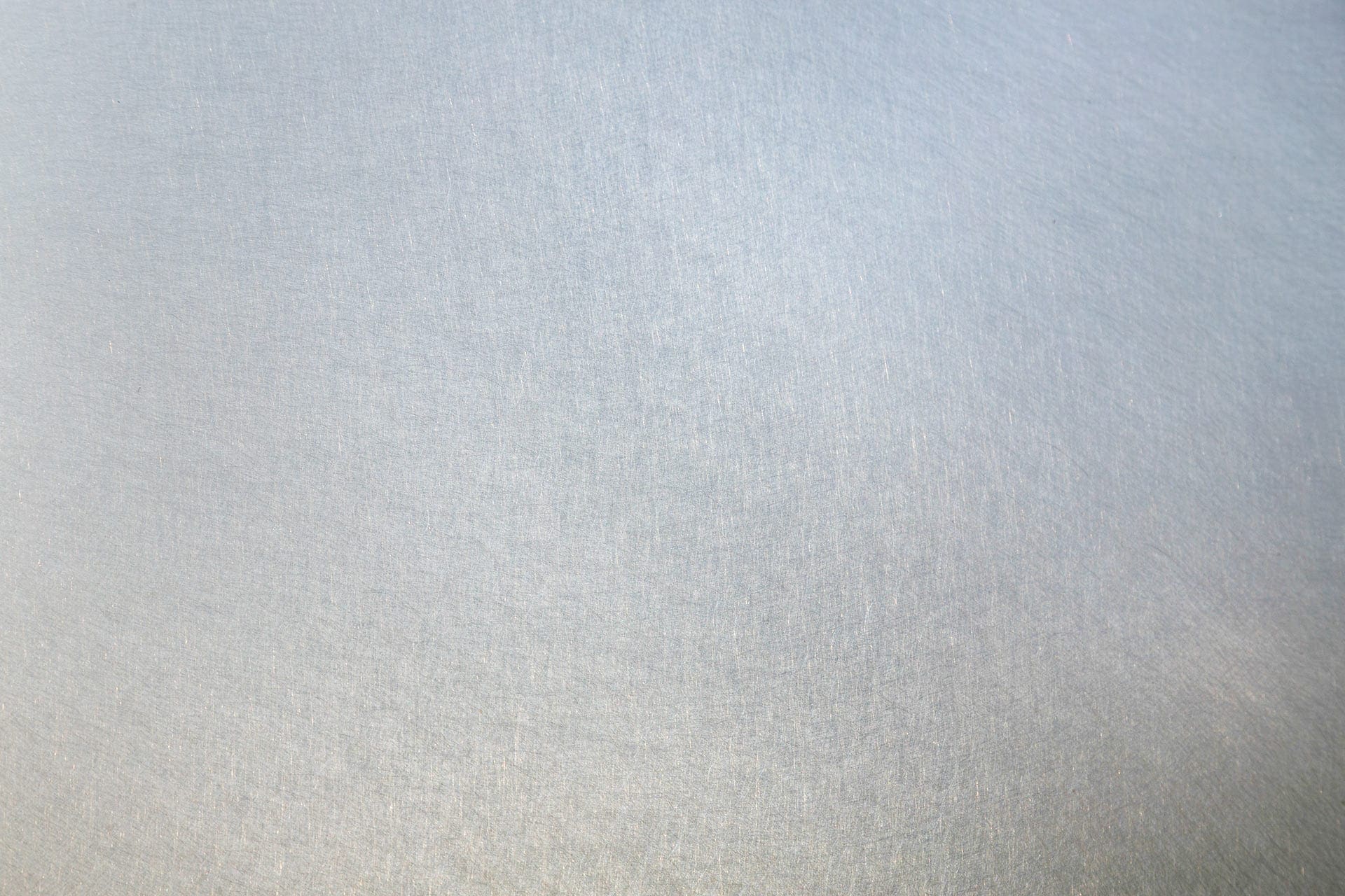 Detail of the Angel Hair® Stainless Steel surface on the Fisher Center at Bard College