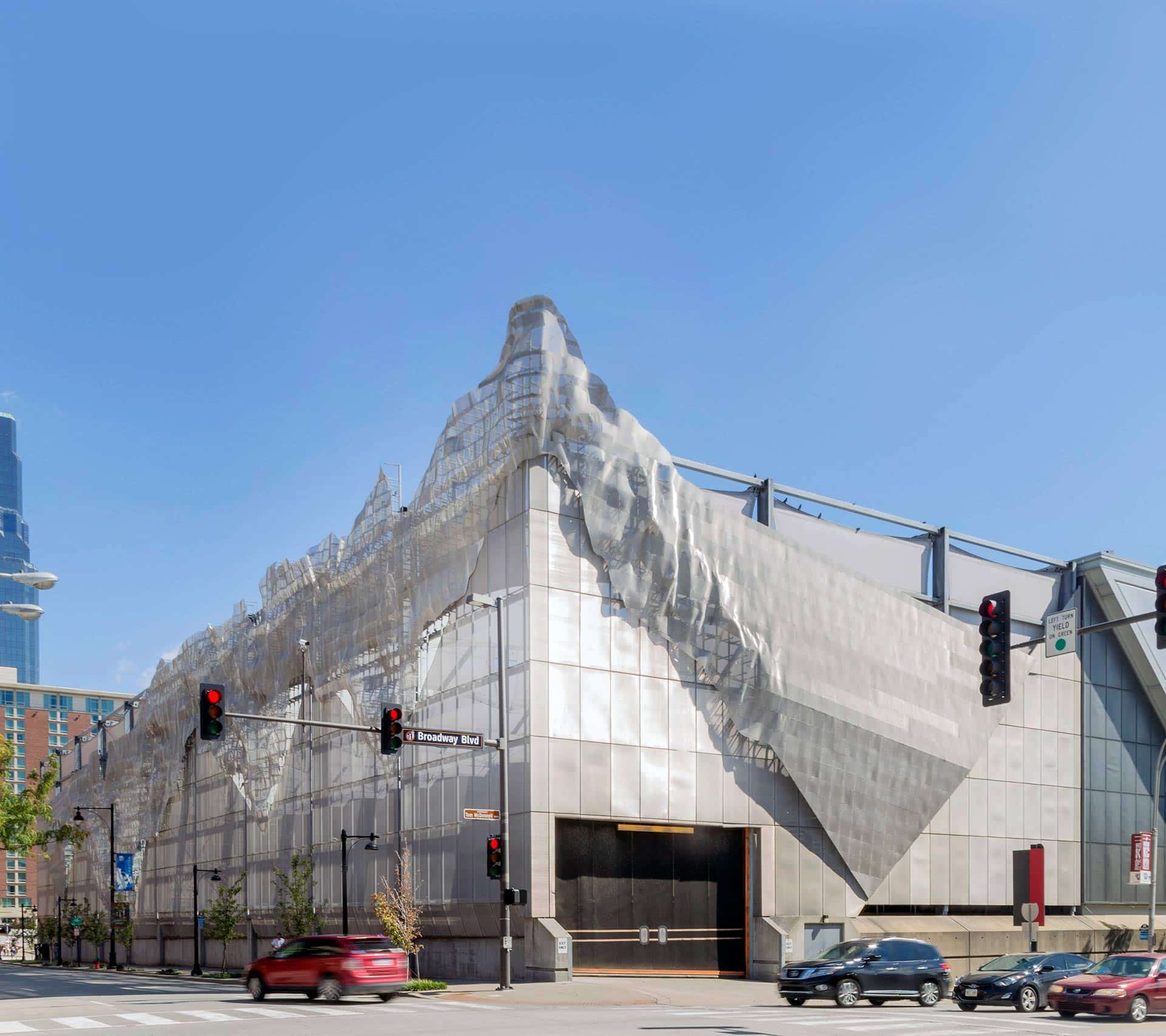 Winds of Aphrodite at Bartle Hall Loading Dock.