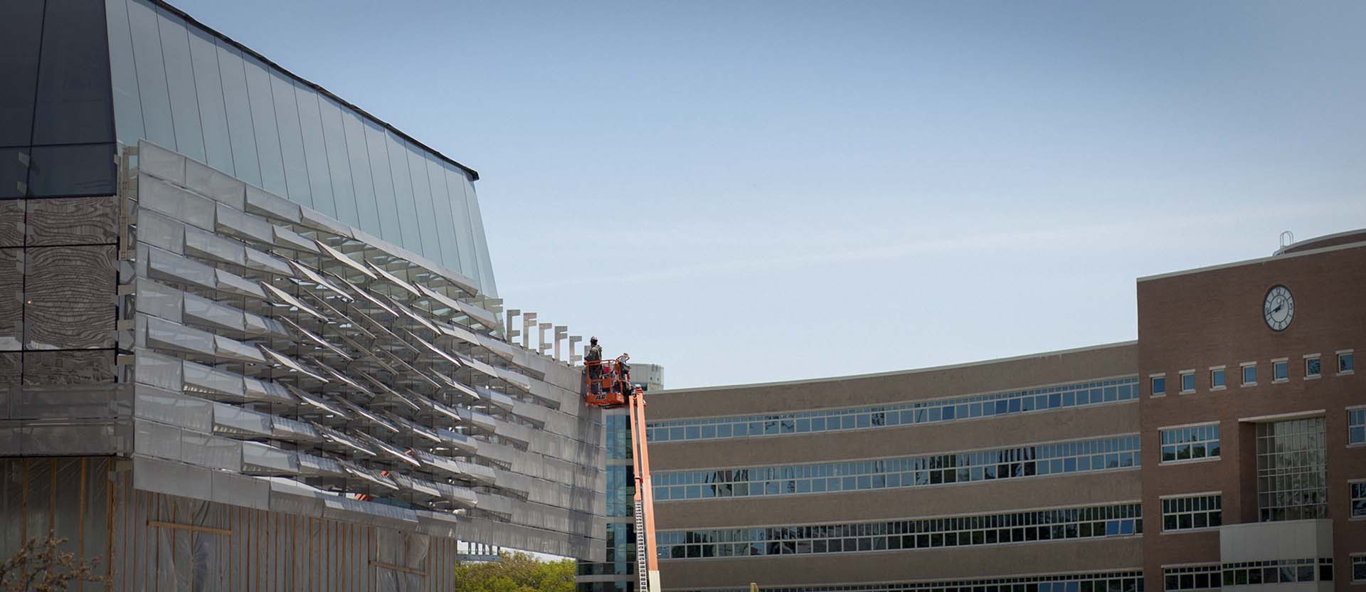 Gates Hall at Cornell in Ithaca, New York.