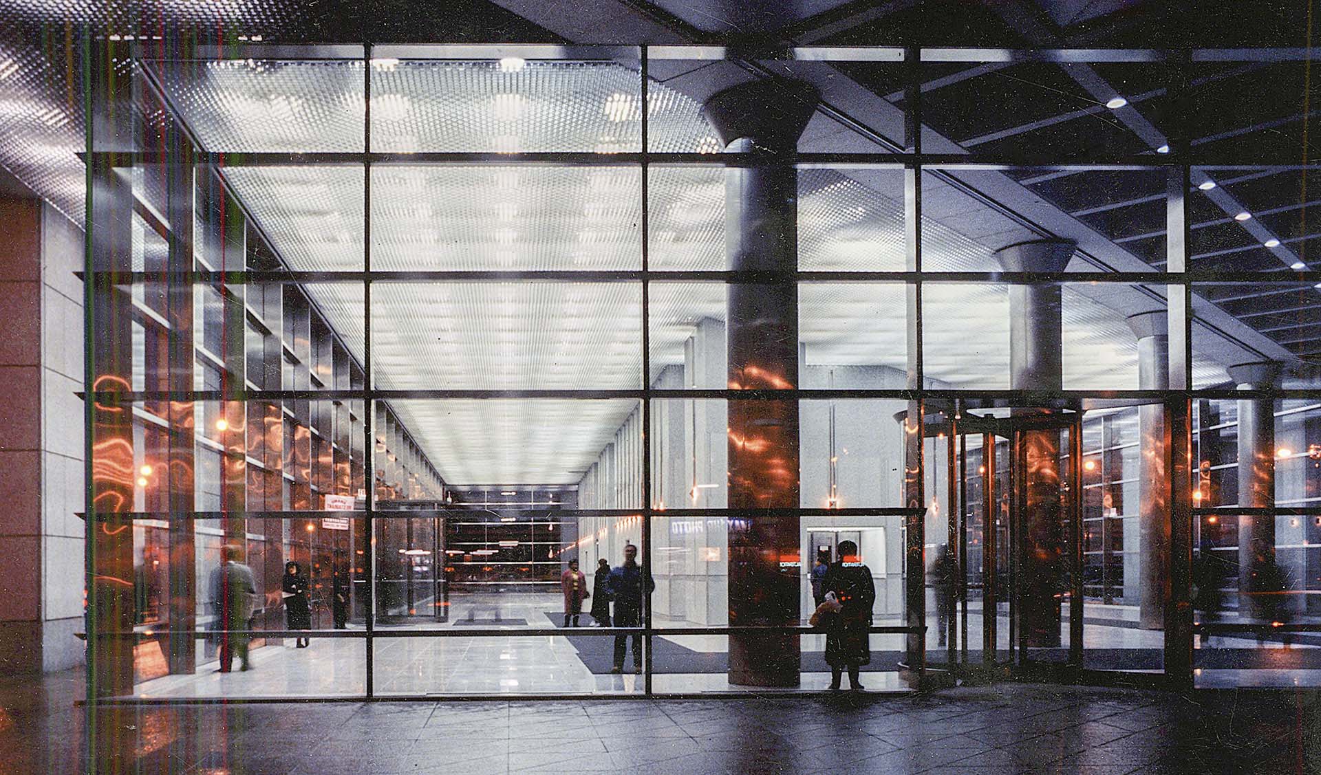 The American Medical Association in Chicago is a good example of how cast aluminum patterns can be custom-designed for elegant effect.