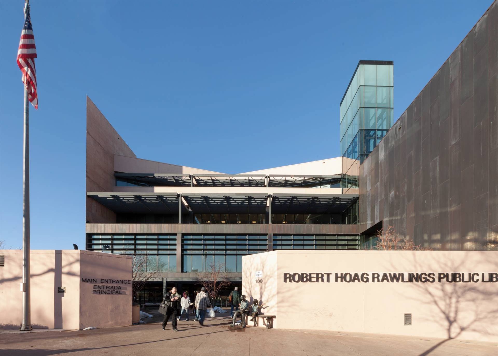 THE ROBERT HOAG RAWLINGS PUBLIC LIBRARY IN PUEBLO, COLORADO