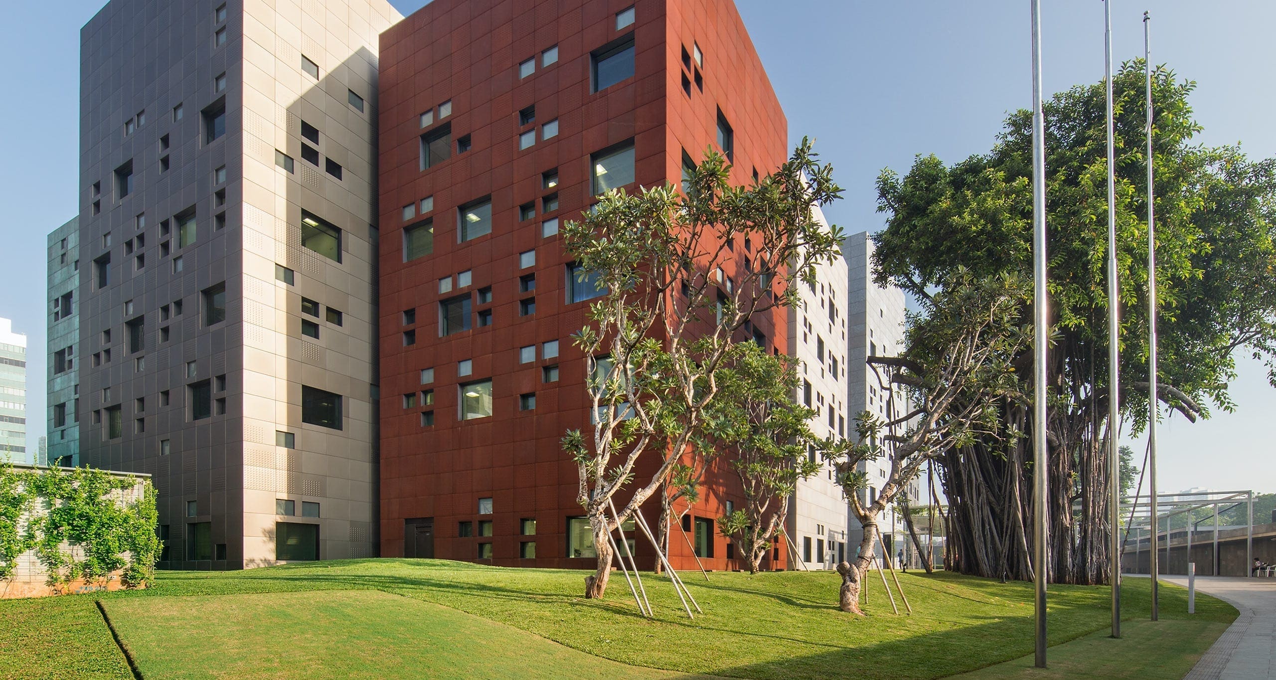 Photograph of the Australian Embassy, Jakarta.